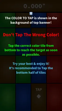 Game screenshot Color Tiles Mania - Don't Tap The Wrong Tiles hack