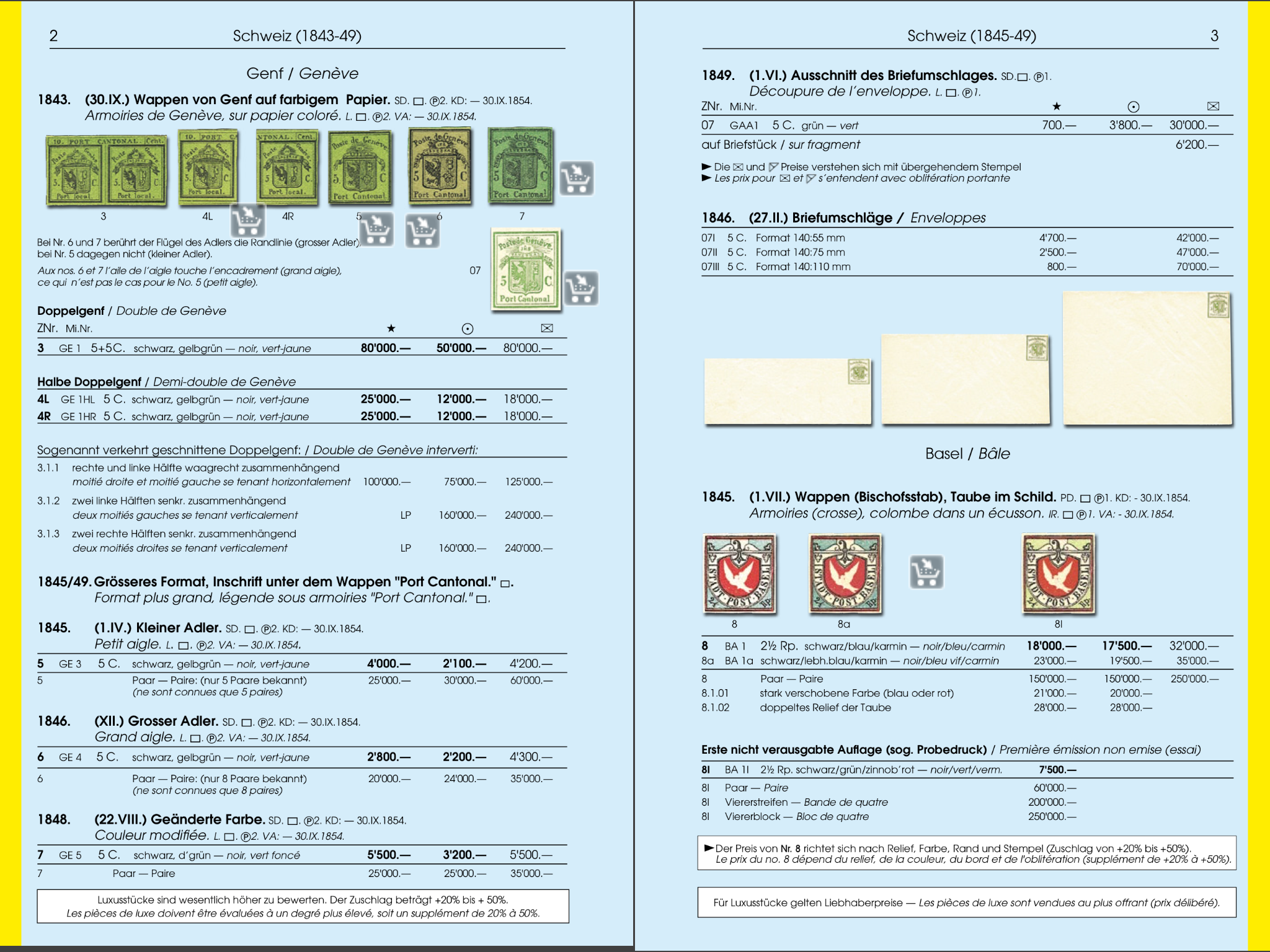 Zumstein 2.0,  the catalogue for stamp collectors