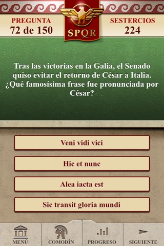 Genius Quiz History of Ancient Rome screenshot 4
