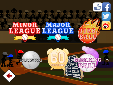 Screenshot #5 pour Stickman Baseball
