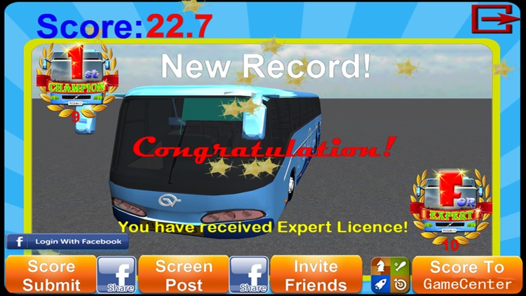 Bus Challenge 3D FREE screenshot-3