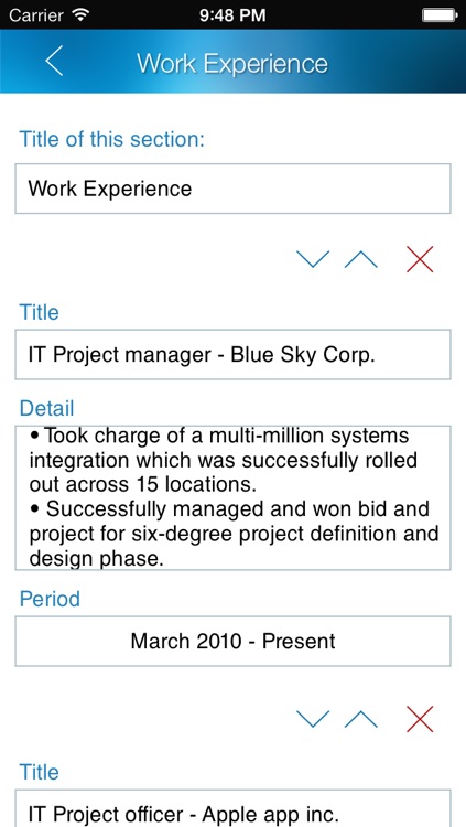Resume design studio - Professional and stylish resumes designer screenshot-4