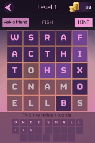 What is The Hidden Word Pro - cool mind training puzzle game screenshot 2
