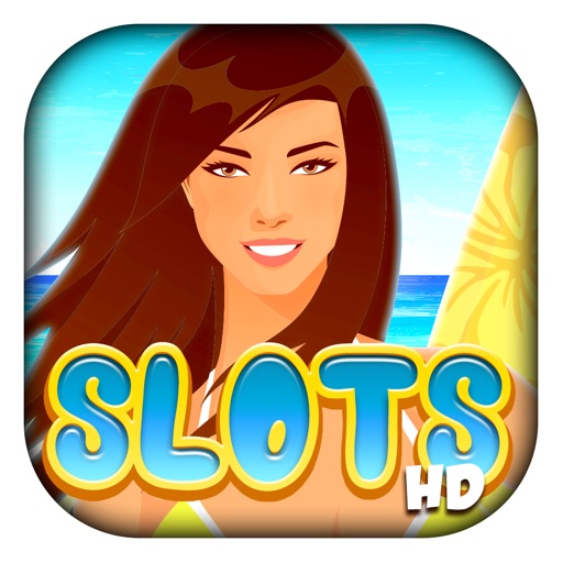 Aloha Beach Slots Classic - Caribbean Island Vacation Journey Slot Machine Games HD icon