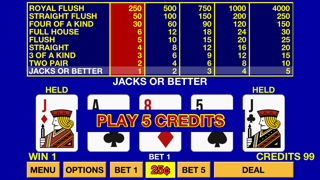 Screenshot #2 pour Video Poker Pro Slots