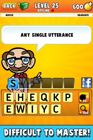 One Clue - Guess the Word! screenshot 3