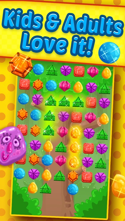 Jewel Games Candy Edition - Play Cute Match 3 Blitz Game For Kids HD FREE