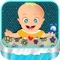 Addictive app where you can bath, dress & care for your baby, then share using Facebook, Twitter, Instagram, eMail & Save