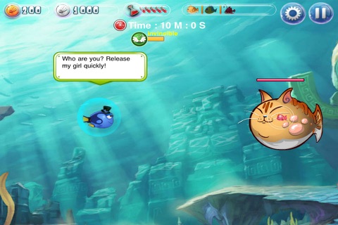 Fish Rush Free screenshot 2