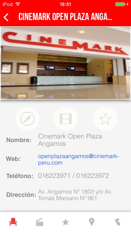 Full Cine: Cartelera de cines de todo el Perú screenshot-3