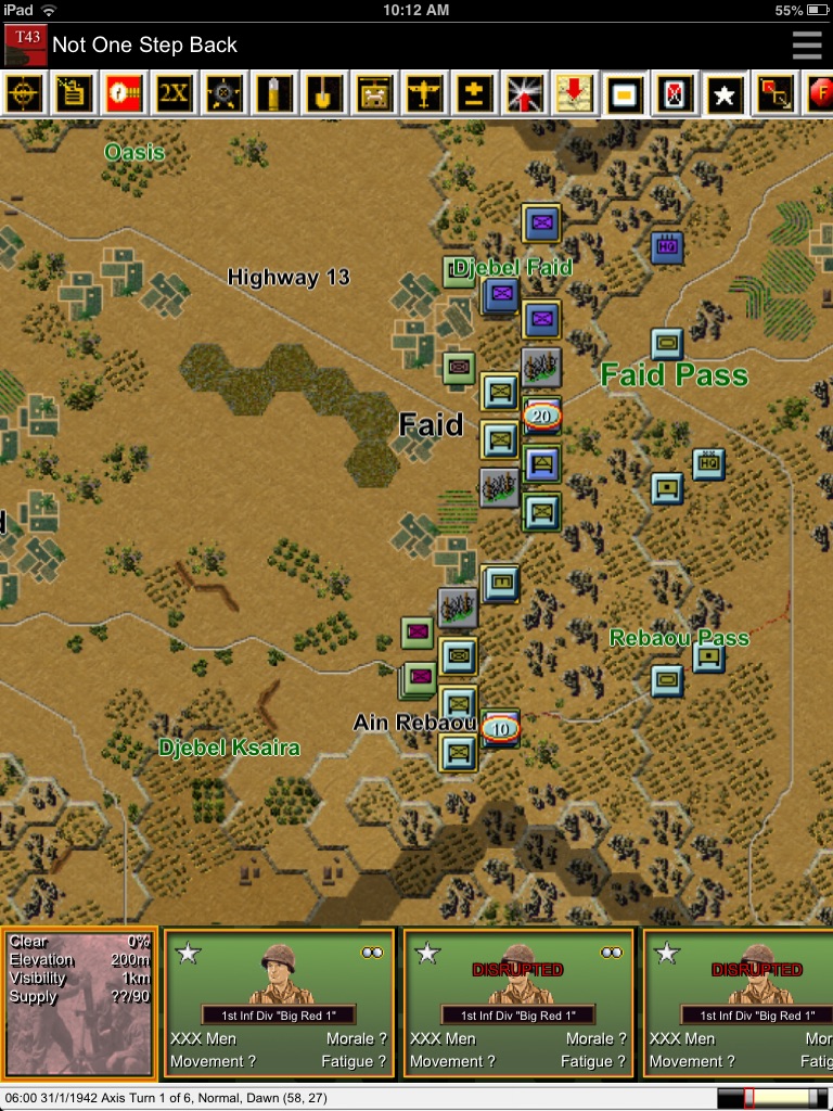 Panzer Campaigns - Tunisia '43 screenshot 4