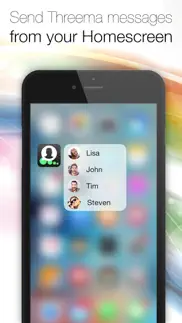 quick actions for threema - a shortcut to threema right from your homescreen! iphone screenshot 1