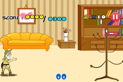 Old grandpa hat shooting game - Free Edition screenshot 2