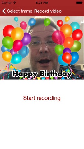 Happy Birthday Videos HBV - Video dubbing to congratulate your friendsのおすすめ画像1