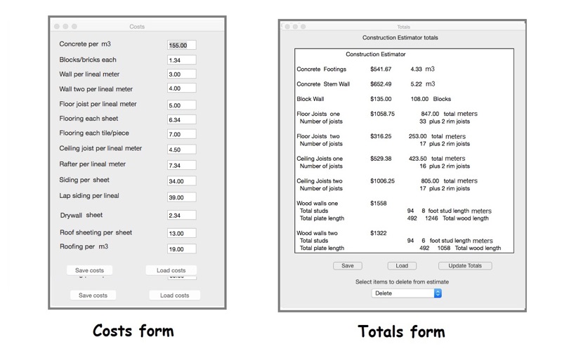 Screenshot #3 pour Construction Estimator mm