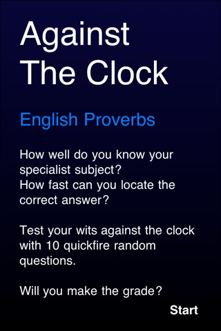 Against The Clock - Official Languages screenshot 2