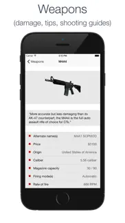 database for counter-strike: global offensive™ (weapons, guides, maps, tips & tricks) iphone screenshot 2