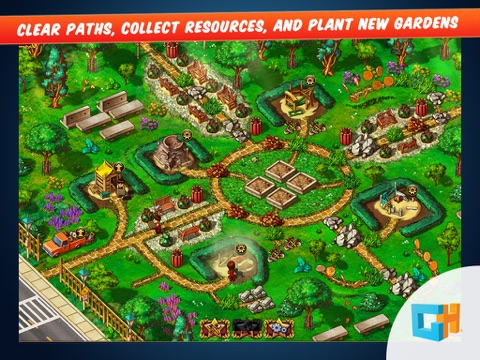 Скачать Gardens Inc. 2 - Road to Fame HD: A Building and Gardening Time Management Game