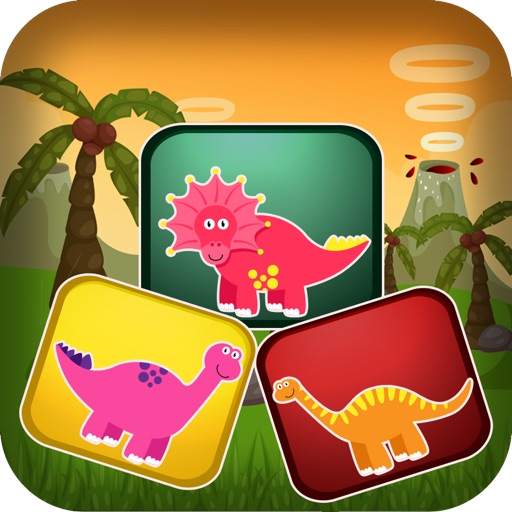 Jurassic Dino Skill Game - Kids Edition - Child Safe App With NO Adverts Icon