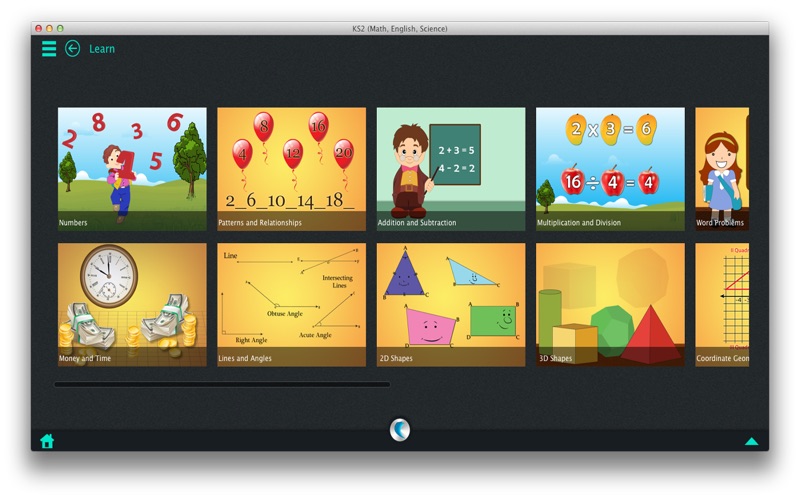 Screenshot #1 pour KS2 (Math, English, Science) - A simpleNeasyApp by WAGmob