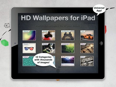 HD Wallpapers for iOS 7 and iOS 6 [Universal App]