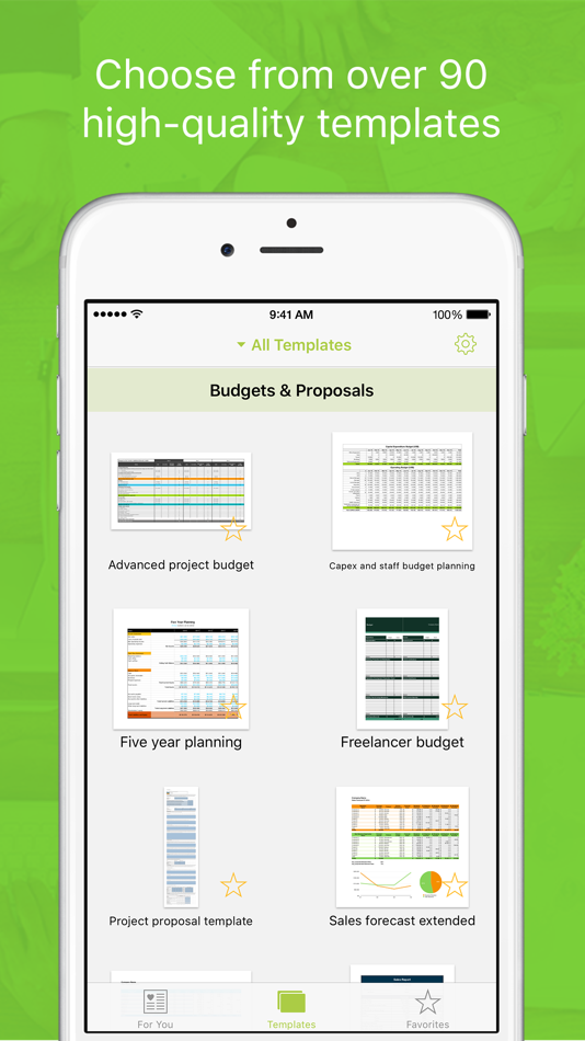 Templates for Numbers Pro - 5.0 - (iOS)