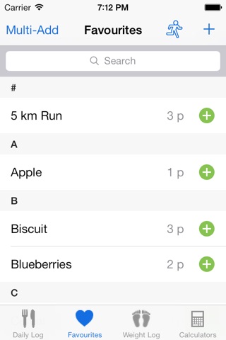 iSkinny - Food Diary and Weight Tracker screenshot 3