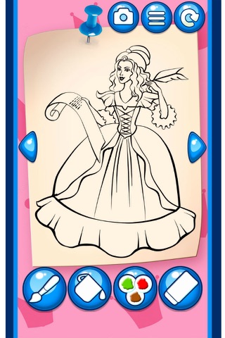 Princess Coloring Game screenshot 4