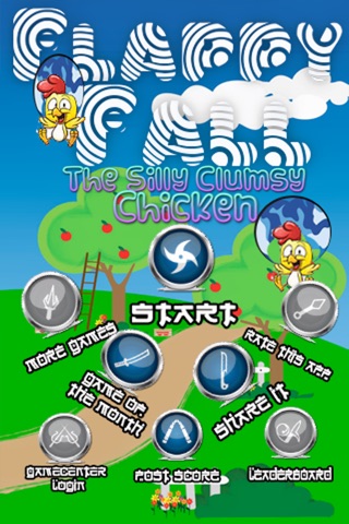 Flappy Fall - Save The Silly Clumsy Chicken from Splashing screenshot 2