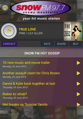 Snow FM screenshot 2