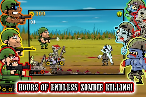 A Soldiers Vs. Zombies Defense Game - Best Free Zombie Shooter screenshot 2