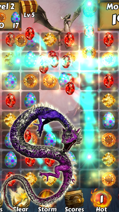 Screenshot #3 pour Lucky Dragon Uni Aventure - Match or balle s et écraser les pierres précieuses