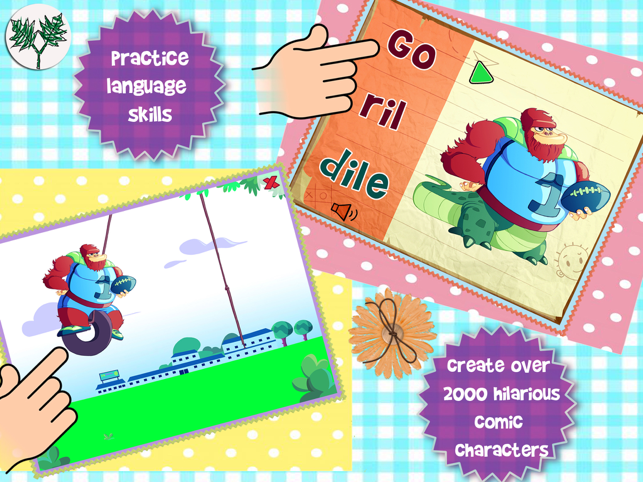 ‎Animals Flip and Mix- ABC Cognitive Learning Game for Kindergarten and Preschool Kids Screenshot