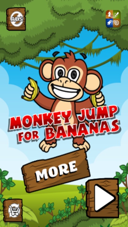 Monkey Jump for Bananas