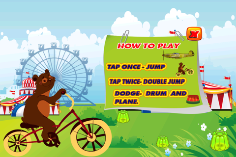 Crazy Circus Bear Bike Rage screenshot 2