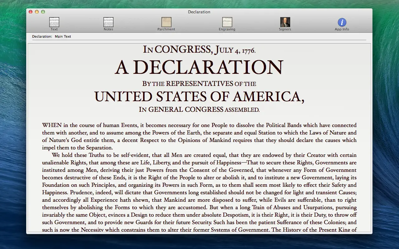 #1. Declaration for Mac OS X (macOS) De: Clint Bagwell Consulting