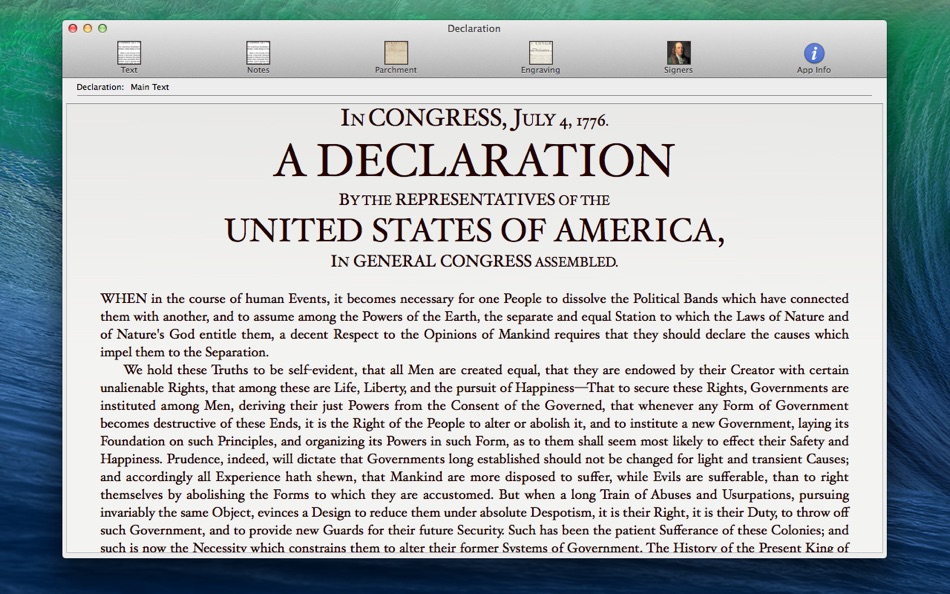 Declaration for Mac OS X - 1.1 - (macOS)
