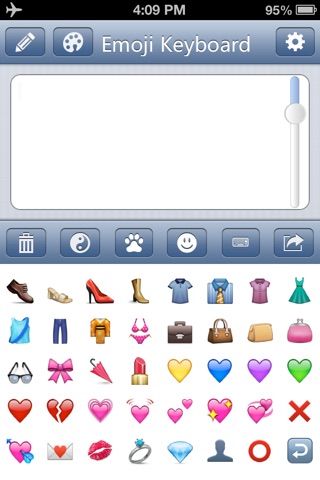 Emoji Keyboard - Save Color Text Characters Symbols Emoticons To Albums screenshot 4