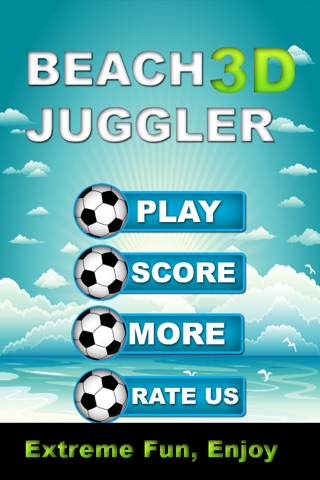Beach Juggler 3D : Super Kick Ups screenshot 2