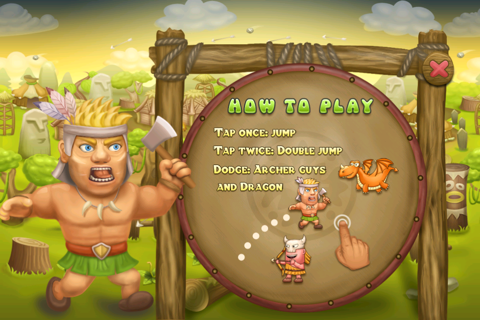 Running Clash Warrior - Escape from Village Archers Free Game screenshot 3