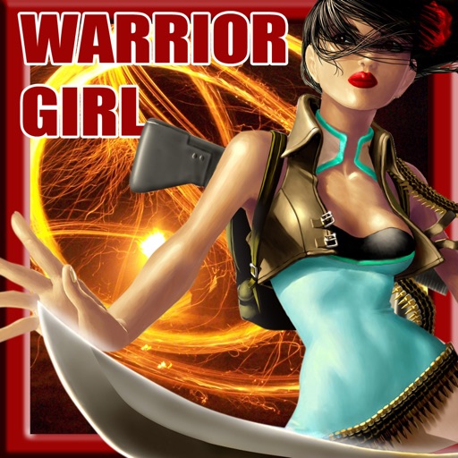 Warrior Girl Tower Block Stacker Free Icon