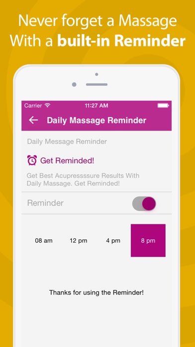 Screenshot #3 pour Run Faster (Couch-To-5K, 10K, Half-Marathon and Marathon Running) With Chinese Massage Point - FREE Natural Acupressure Trainer