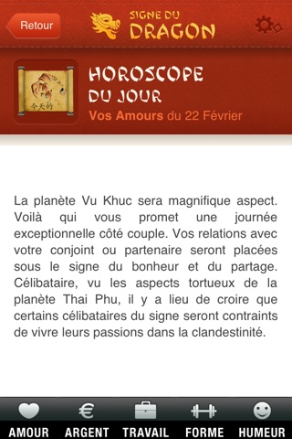 Horoscope Chinois Complet screenshot 3