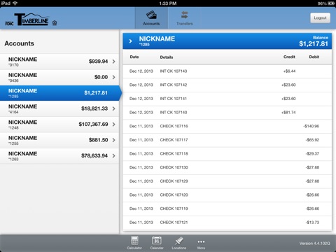 Timberline for iPad screenshot 3