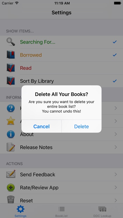 MyLibraryList Free