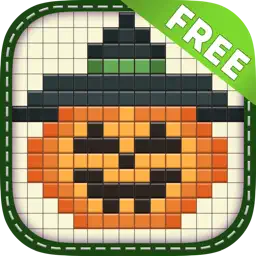 Halloween Riddles Nonograms Free app icon