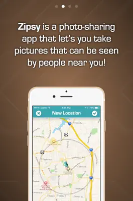 Game screenshot Zipsy - See what's going on around you! apk