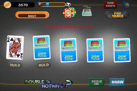 Absolute Sport Casino - Texas Holdem Poker Double or Nothing screenshot 4