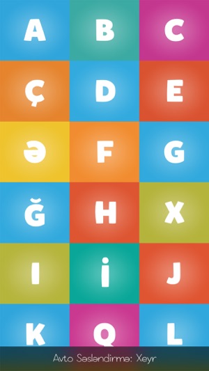 Alphabet Azerbaijan(圖2)-速報App