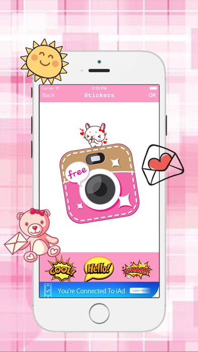 Screenshot #3 pour Cute Photo Sticker2
